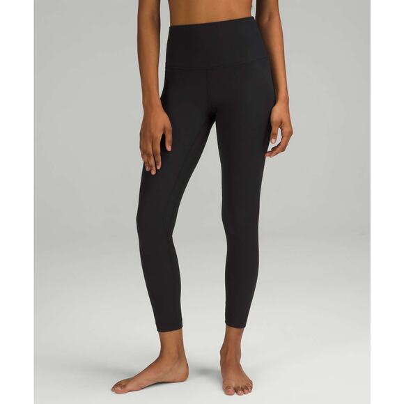 lululemon athletica Pants - Lululemon Align Ribbed High-Rise Pant Leggings 25" Black 8